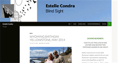 Desktop Screenshot of estellecondra.com